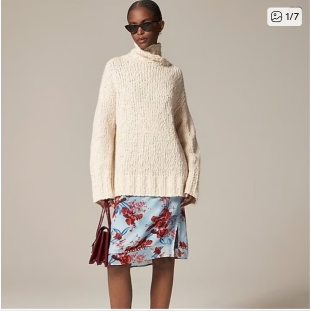 J. Crew Oversized Turtleneck Sweater